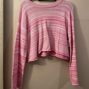 Arizona pink striped sweater